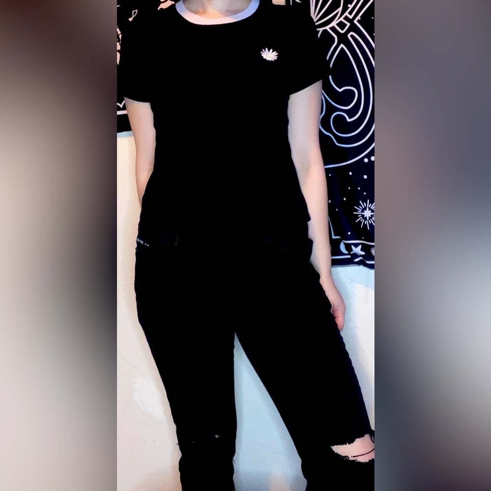 Small black tee